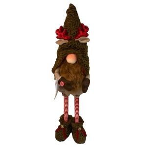 Santa Clause’s Reindeer Rudolph Standing Plush Christmas decoration